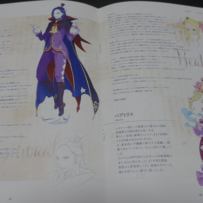 Re Zero Visual Complete Book vol.2 & 3