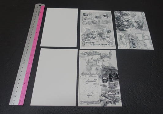MADE IN ABYSS COMIC Privilege Art Card 5 pieces set Tsukushi Akihito