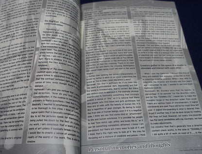 The Pieces of TEXHNOLYZE staff book 170page C103