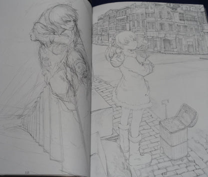 Yoshitoshi Abe TEXHNOLYZE Setting Design Art Work Book 124page C103