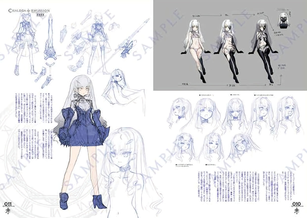 Chocolate Shop Fate Grand Order FGO Melusine Designer's Art Book Chaldea Emission 4 C103