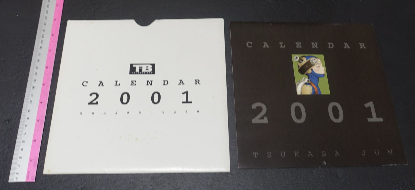 Tsukasa Jun Art Book Tsukasa Bullet CALENDAR BOOK 2001