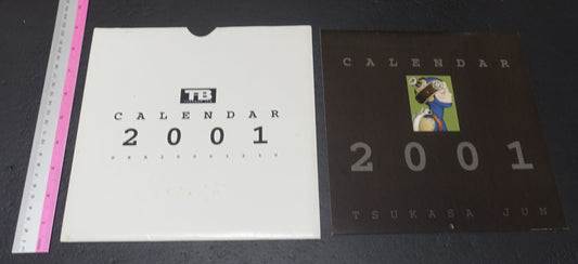 Tsukasa Jun Art Book Tsukasa Bullet CALENDAR BOOK 2001