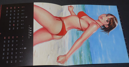 Tsukasa Jun Art Book Tsukasa Bullet CALENDAR BOOK 2001