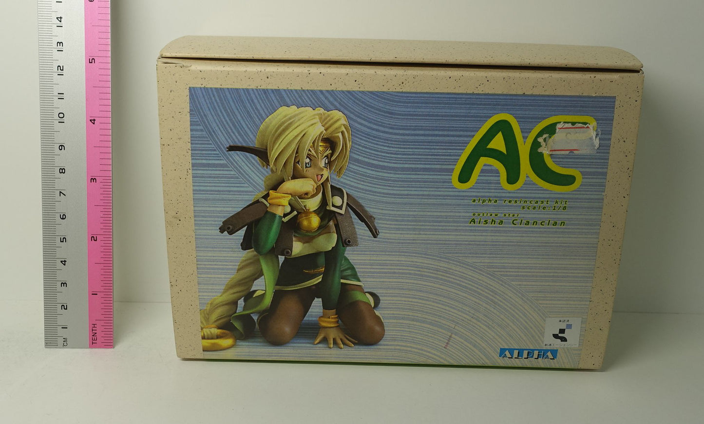ALPHA Unfinished Resincast Kit Outlaw Star Aisha Clanclan 1/8 Scale Garage Kit