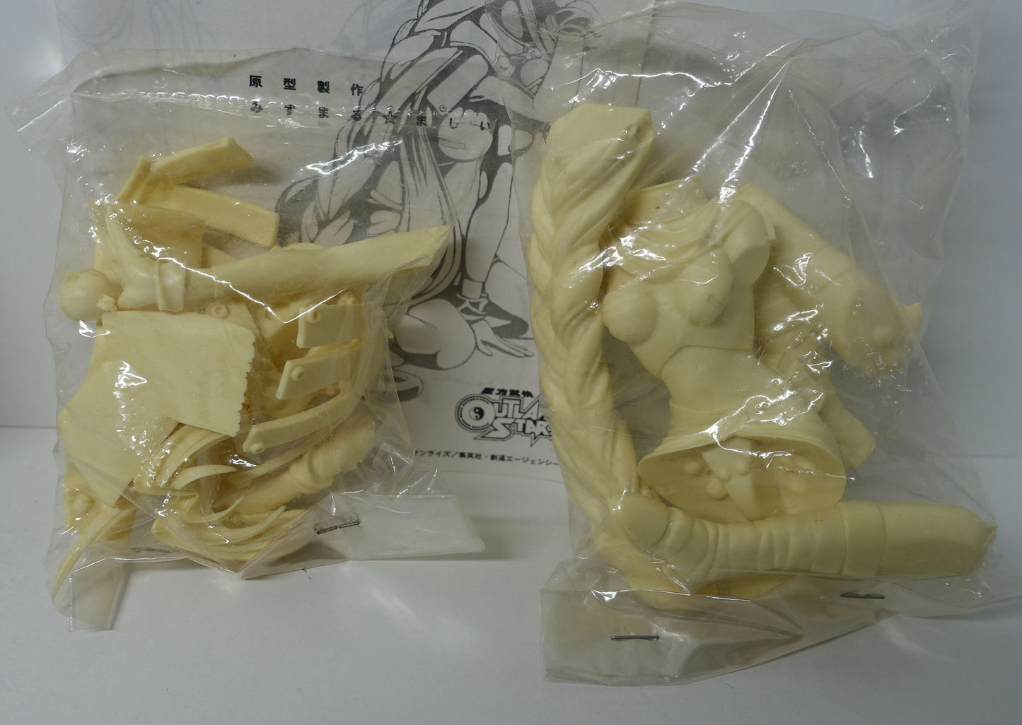 ALPHA Unfinished Resincast Kit Outlaw Star Aisha Clanclan 1/8 Scale Garage Kit