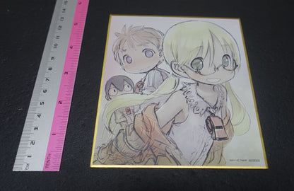 Tsukushi Akihito MADE IN ABYSS Printed Shikishi Art Board Riko