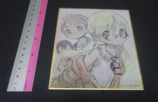 Tsukushi Akihito MADE IN ABYSS Printed Shikishi Art Board Riko