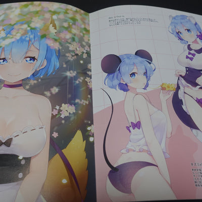 Hachigo Ayami Re Zero Rem Color Fan Art Book REM x MIMI