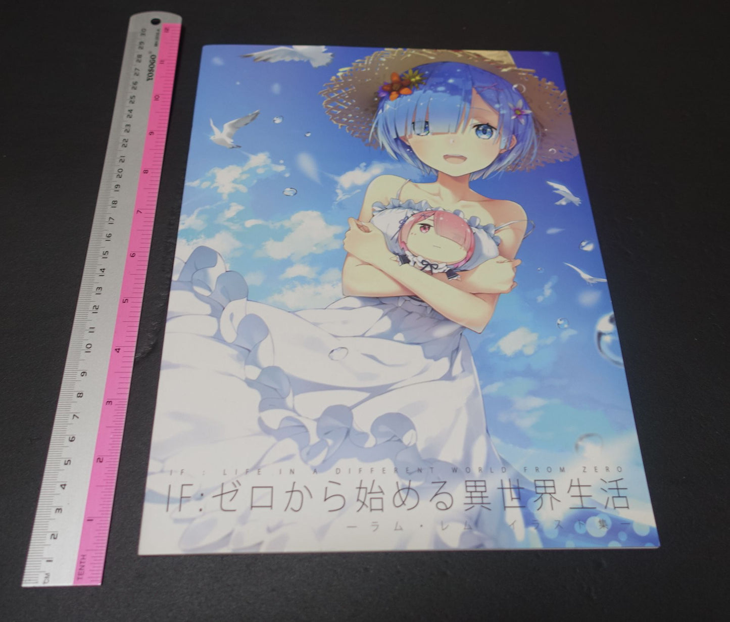 Kochoukoukou Re Zero Rem & RAM Color Fan Art Book IF LIFE IN A DIFFERENT WORLD FROM ZERO
