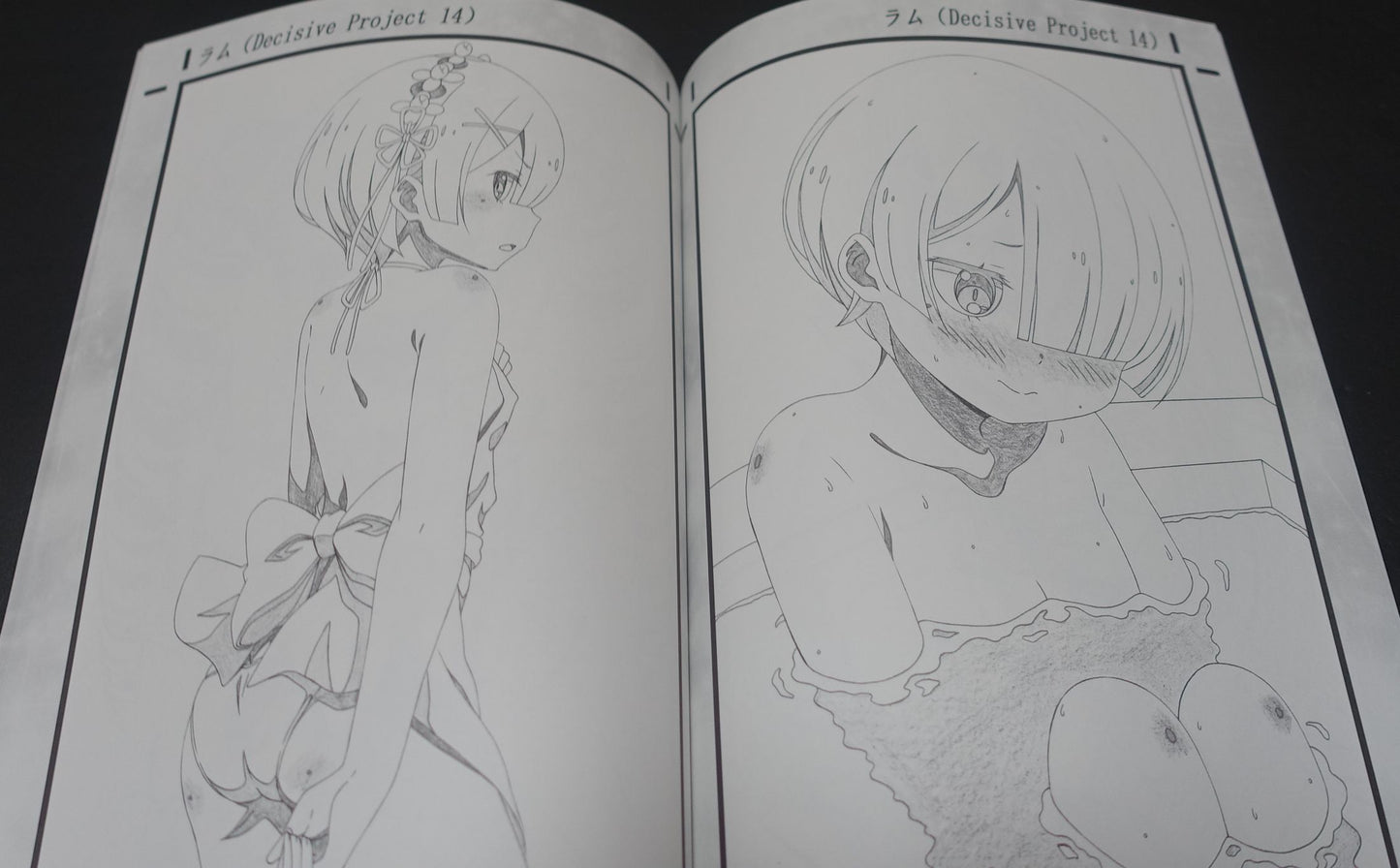 Decisive Animation Illustrator's Re Zero Fan Art Book Decisive Project 15