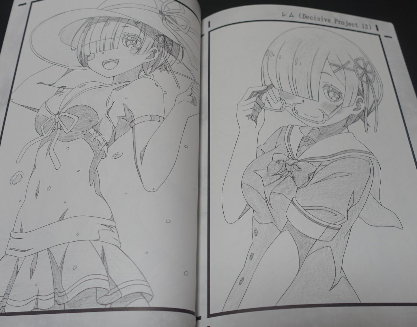 Decisive Animation Illustrator's Re Zero Fan Art Book Decisive Project 15