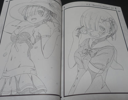 Decisive Animation Illustrator's Re Zero Fan Art Book Decisive Project 15