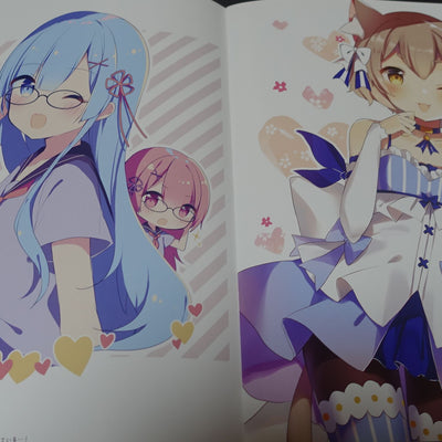 Gelatin Re Zero Color Fan Art Book Re Zero Collection vol.2