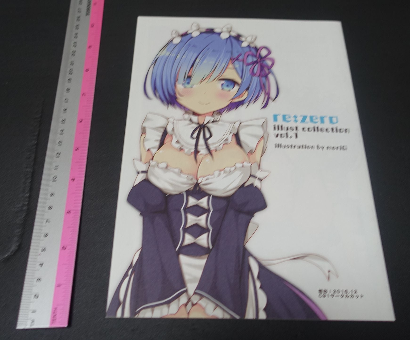 moriQ Re Zero Color Fan Art Book re zero illust collection vol.1