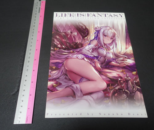 77gl Re Zero & SAO Color Fan Art Book LIFE IS FANTASY