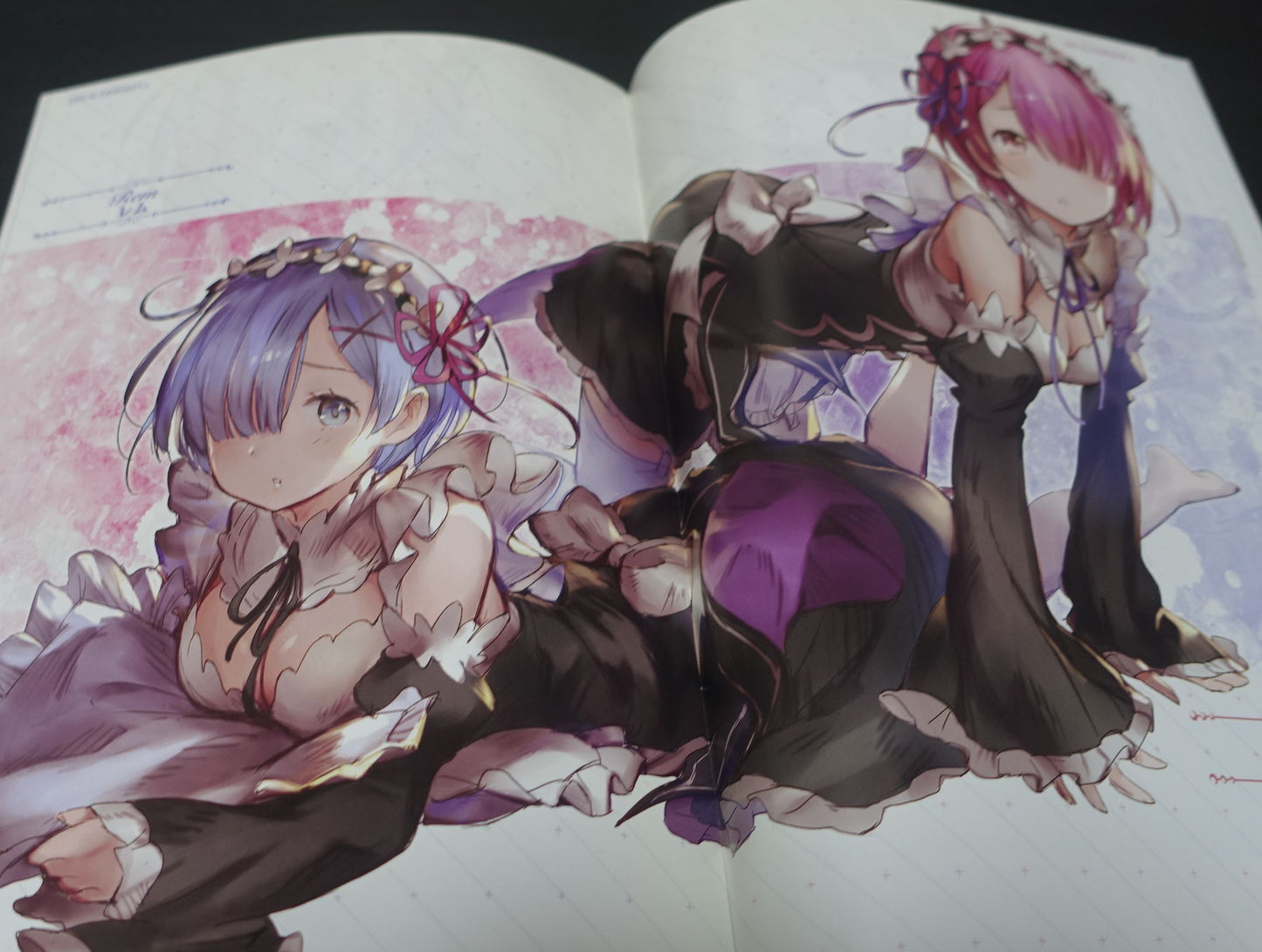 77gl Re Zero & SAO Color Fan Art Book LIFE IS FANTASY
