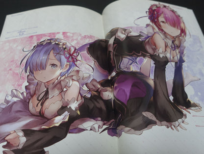 77gl Re Zero & SAO Color Fan Art Book LIFE IS FANTASY