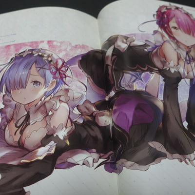 77gl Re Zero & SAO Color Fan Art Book LIFE IS FANTASY