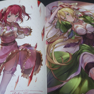 77gl Re Zero & SAO Color Fan Art Book LIFE IS FANTASY