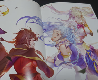 77gl Re Zero & Konosuba etc Color Fan Art Book Re LIFE IS FANTASY