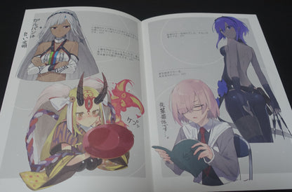 TracoStarwberry x PALE LIGHT Re Zero & FGO Color Fan Art Book Rakugaki Hon