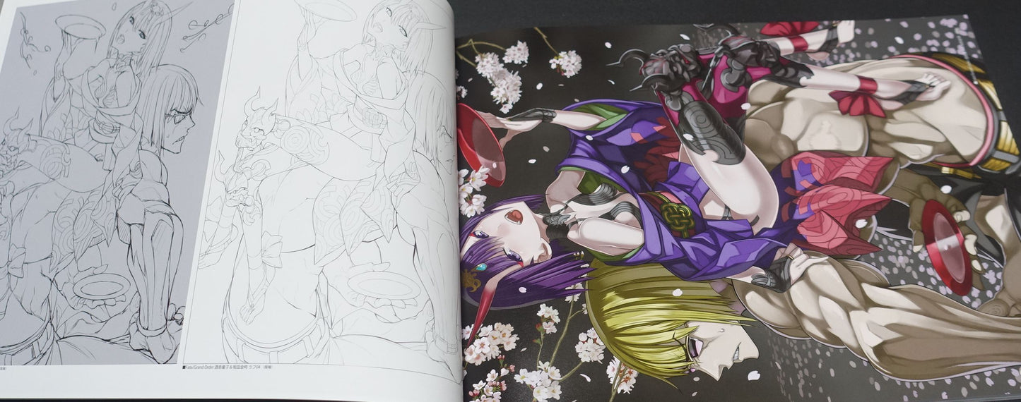 Raita Honjou Fate Grand Order 1 Shuten Doji & Kintoki Design Art Work Book