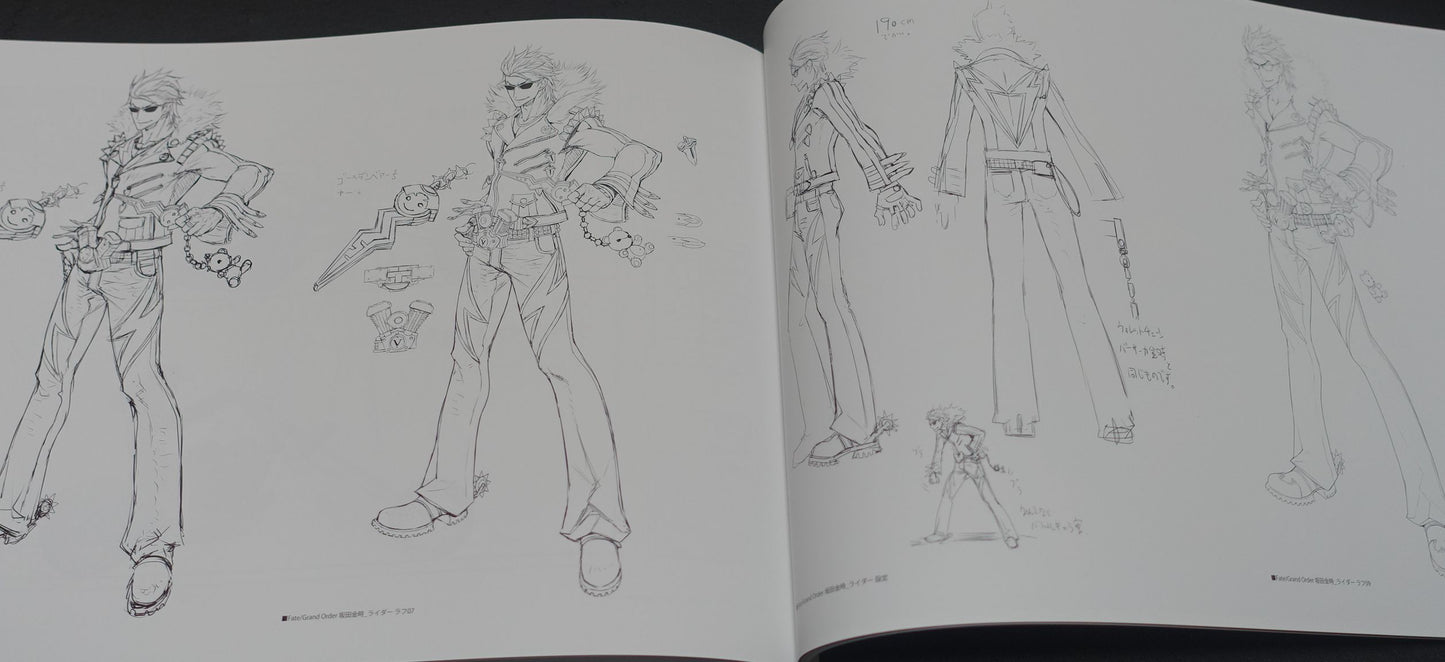 Raita Honjou Fate Grand Order 1 Shuten Doji & Kintoki Design Art Work Book