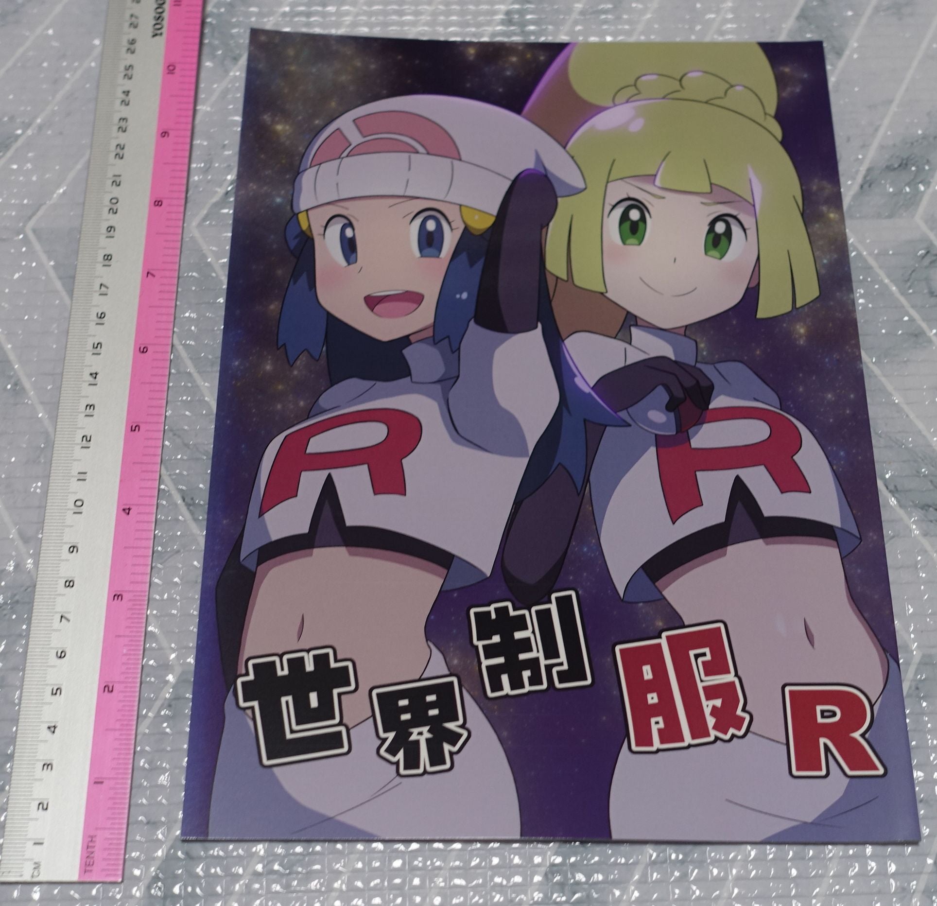 Michishirube & Hain's Team Rocket Costume Color Fan Art Book Sekai Seifuku R C105