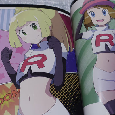 Michishirube & Hain's Team Rocket Costume Color Fan Art Book Sekai Seifuku R C105