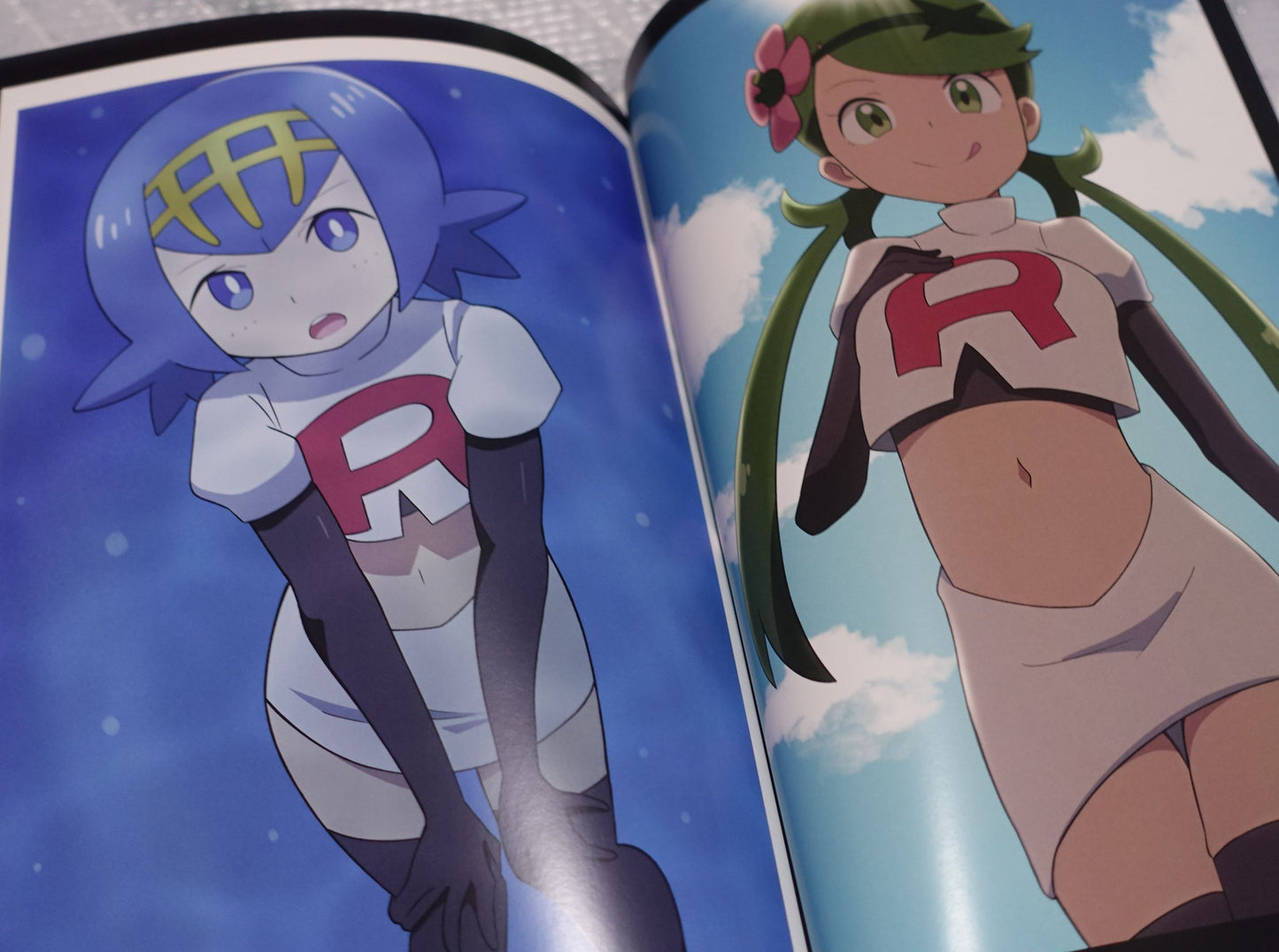 Michishirube & Hain's Team Rocket Costume Color Fan Art Book Sekai Seifuku R C105