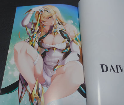 DAIVE Xenoblade 2 Color Fan Art Book Gold Rush