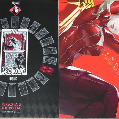 Persona5 The Royal Visual Art Card Book 10 pieces Book Style cards P5 Persona 5 