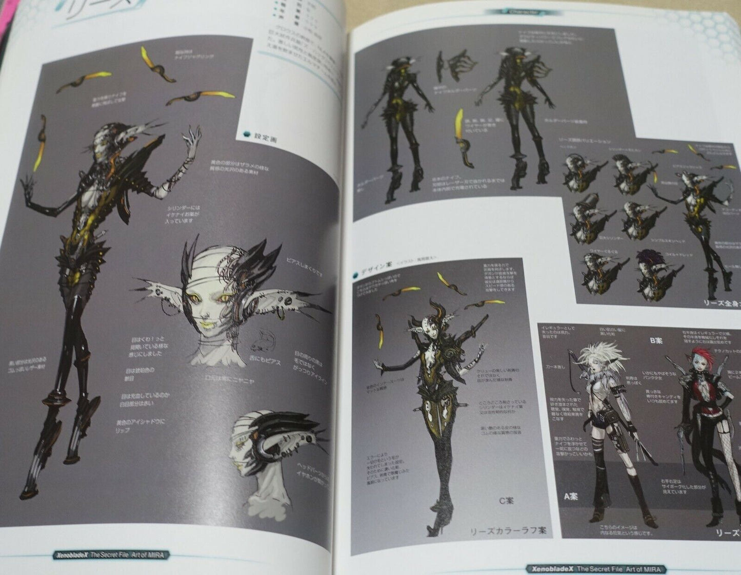 Xenoblade X The Secret File Art of Mira 