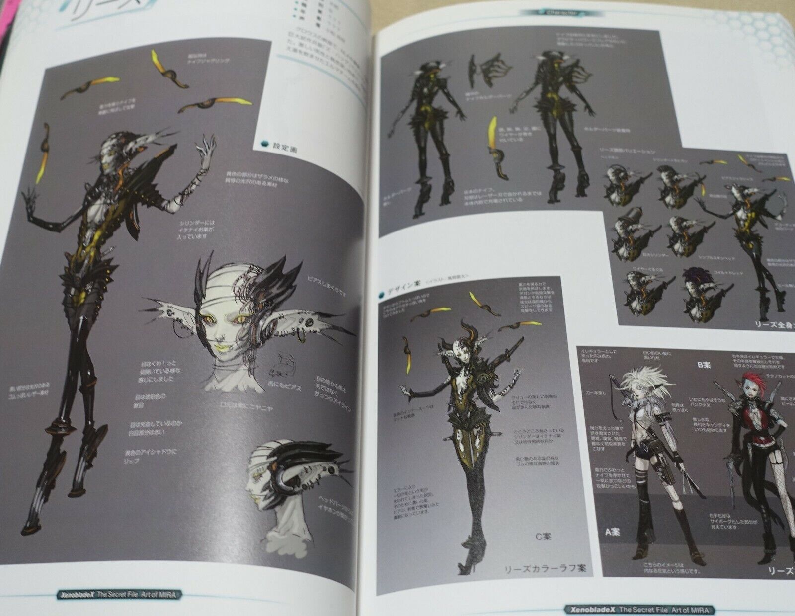 Xenoblade X The Secret File Art of Mira 