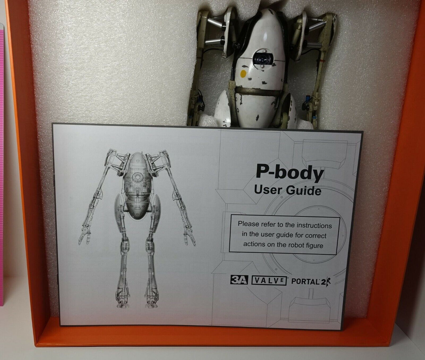 3-7 days from Japan 3A x VALVe Portal2 P-Body 1/6 Scale Action Figure 