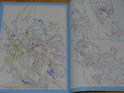 Revolutionary Girl Utena Art Book The hard core of UTENA Supplement Limited edi 