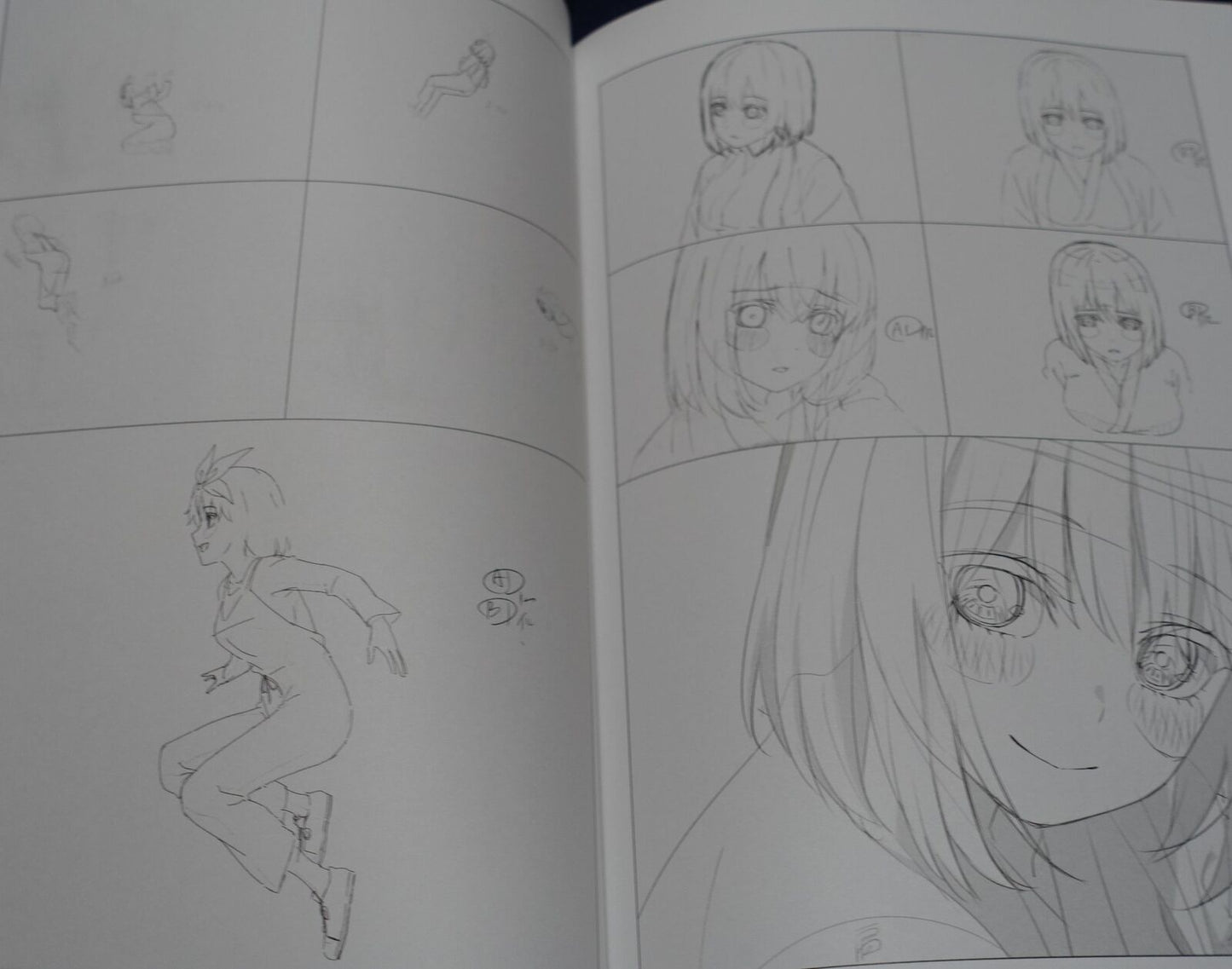 The Quintessential Quintuplets Animation Director Key Frame Revision Work Book 