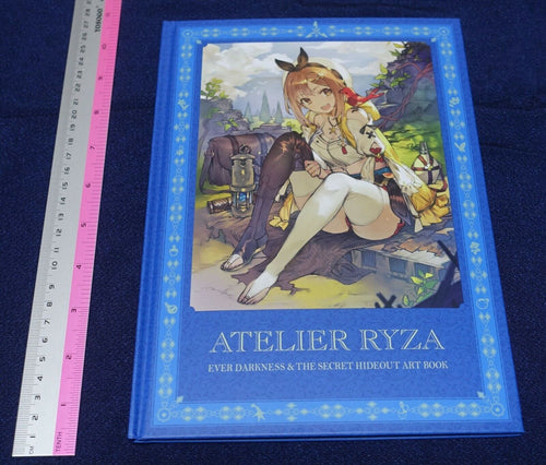 Atelier Ryza Character Visual Art Book Hard Cover Ryza 