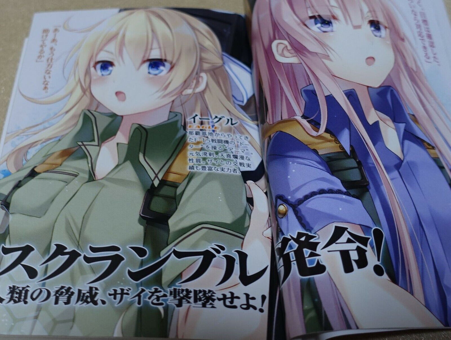 Japanese comic & Novel Girly Air Force 