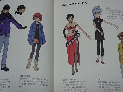 DARKER THAN BLACK Gemini of the Meteor ART WORK BOOK 4 