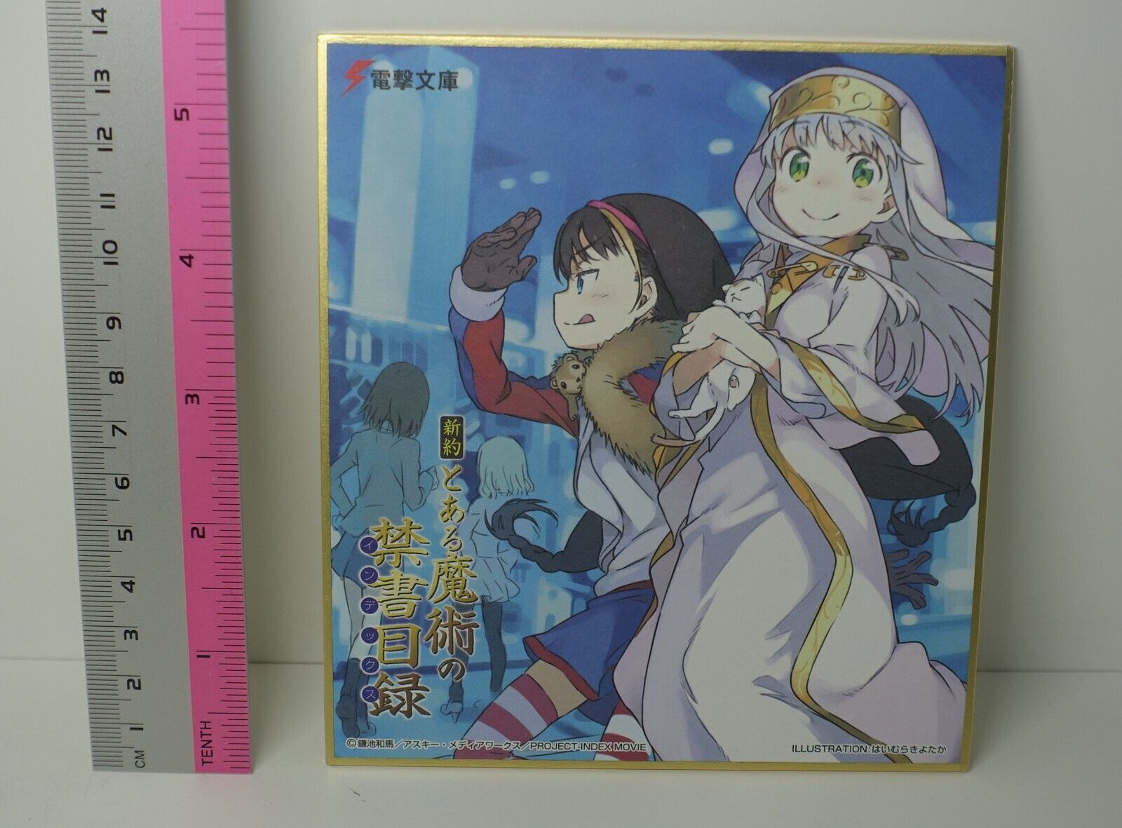Dengeki Bunko Shikishi Art Board Collection A Certain Magical Index 