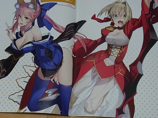 Yu Akinashi Fate FGO Color Fan Art Book RQ06 with Clear File GRIDMAN C95 