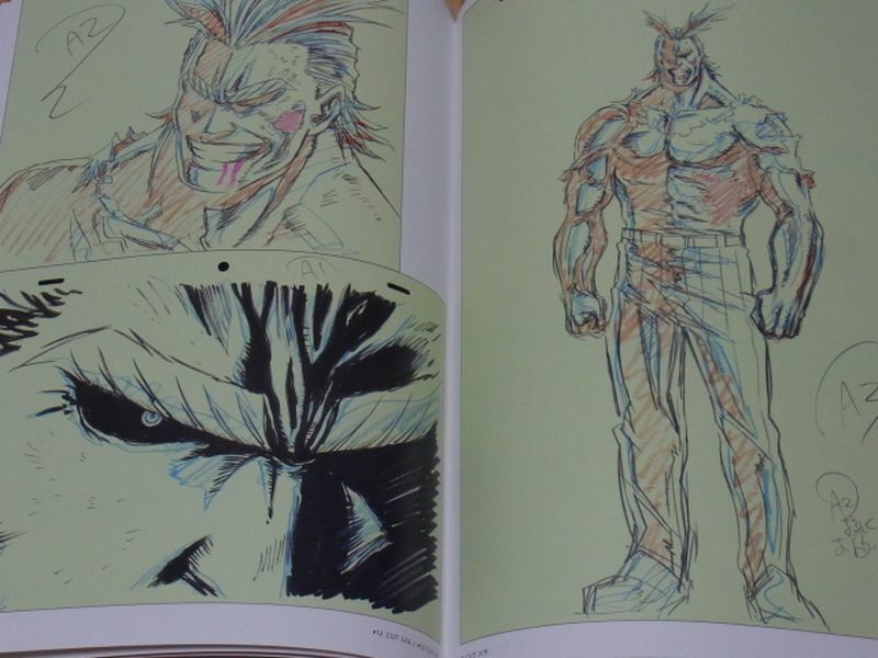 Yoshihiko Umakoshi Animation Key Frame Art Book Set My Hero Academia etc 