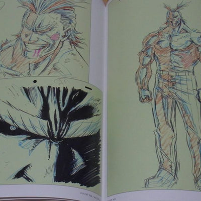 Yoshihiko Umakoshi Animation Key Frame Art Book Set My Hero Academia etc 