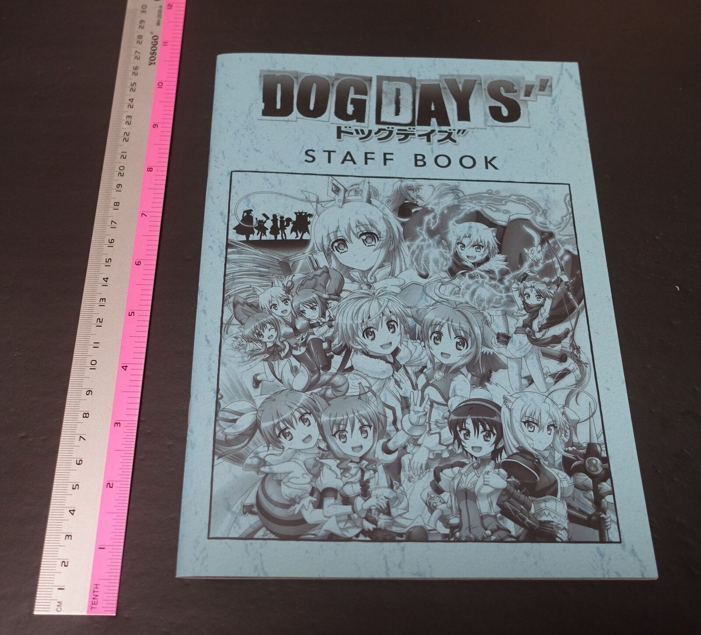 Animation Dog Days Staff Illustration Art Book 