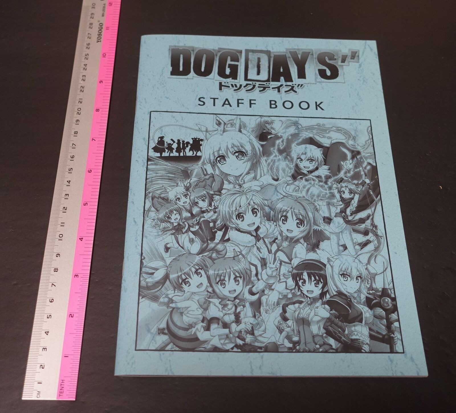 Animation Dog Days Staff Illustration Art Book 