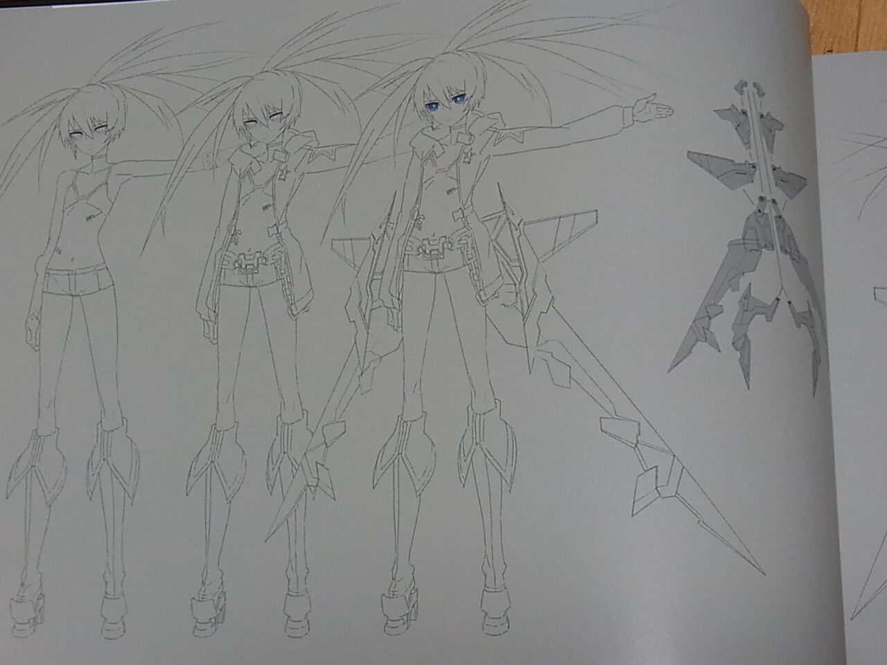 huke BLACK ROCK SHOOTER THE GAME VISUAL WORKS 112page 