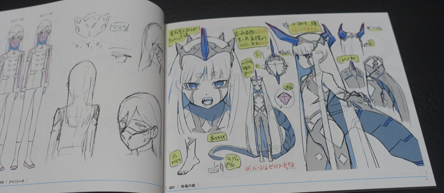 Darling in the Franxx Setting Art Book vol.01-03 Set 
