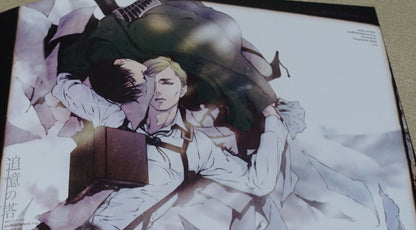 skull9 Attack on Titan Erwin x Levi Color Fan Art Book Record 52c 